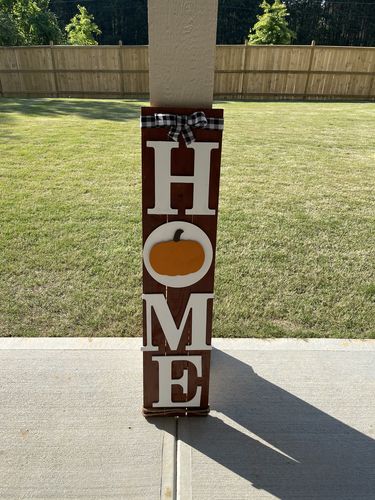 Unfinished Wood Pumpkin Shape - Fall - Halloween - Patch - Craft - up to 46" DIY