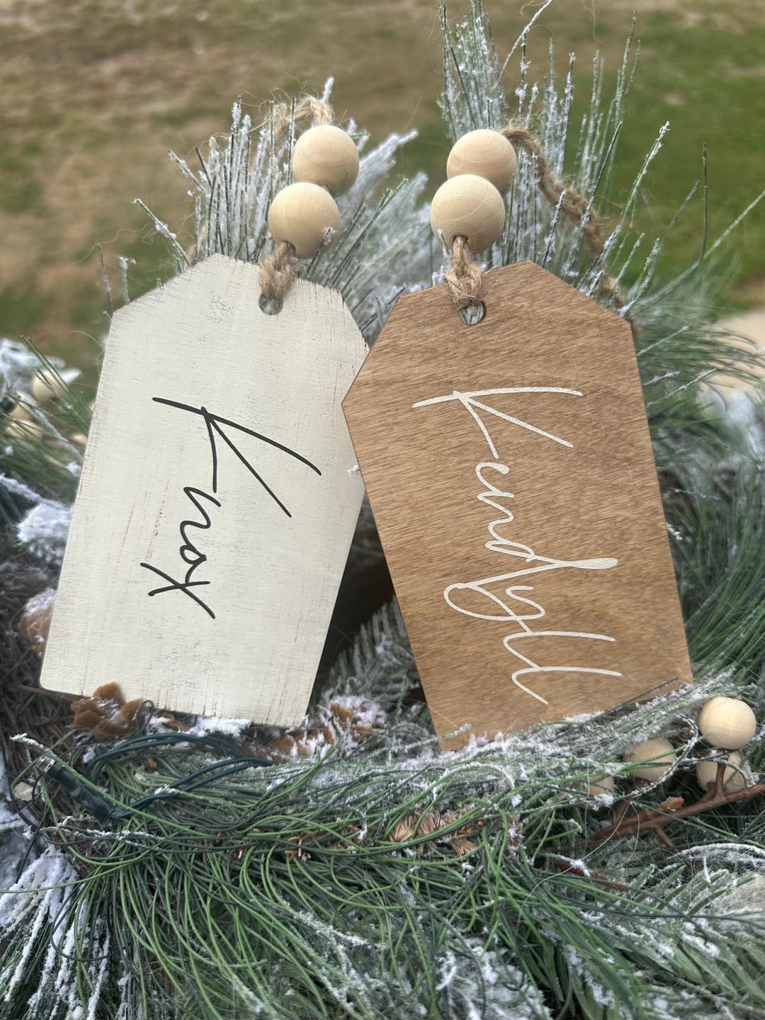 Unfinished Wood Price Tag Product Tag Silhouette - Craft- up to 46" DIY