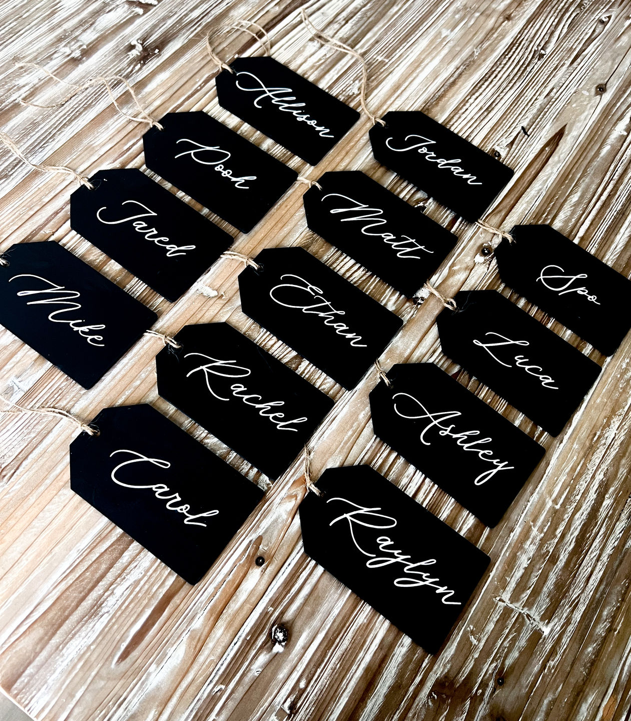 Unfinished Wood Price Tag Product Tag Silhouette - Craft- up to 46" DIY