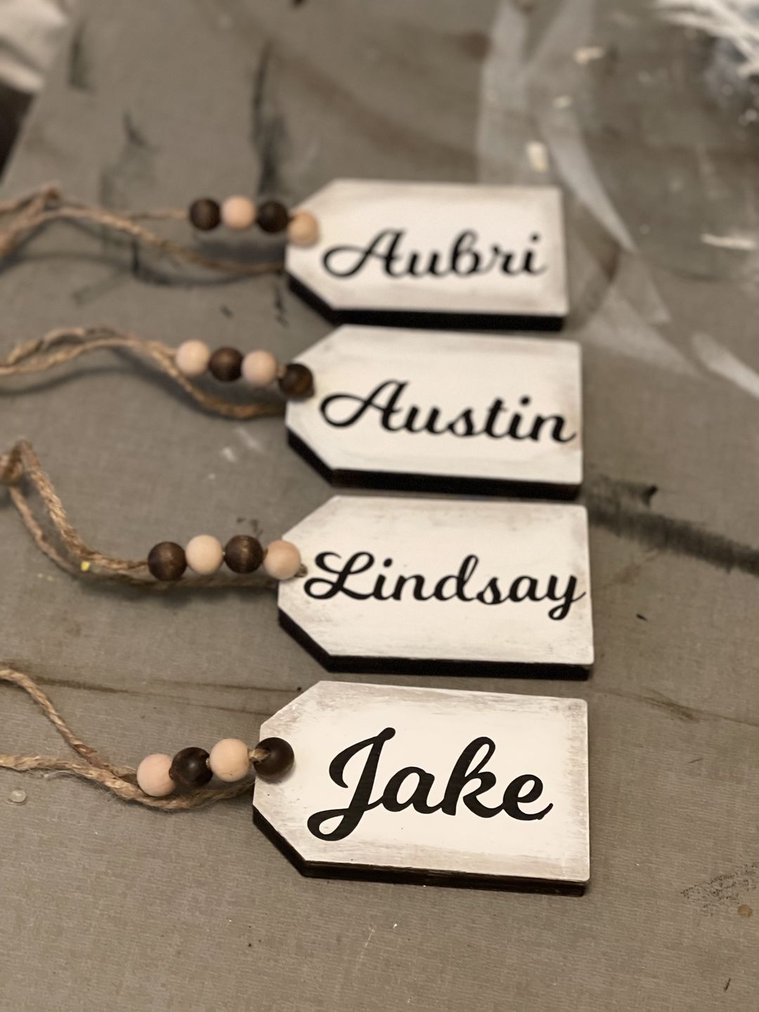 Unfinished Wood Price Tag Product Tag Silhouette - Craft- up to 46" DIY