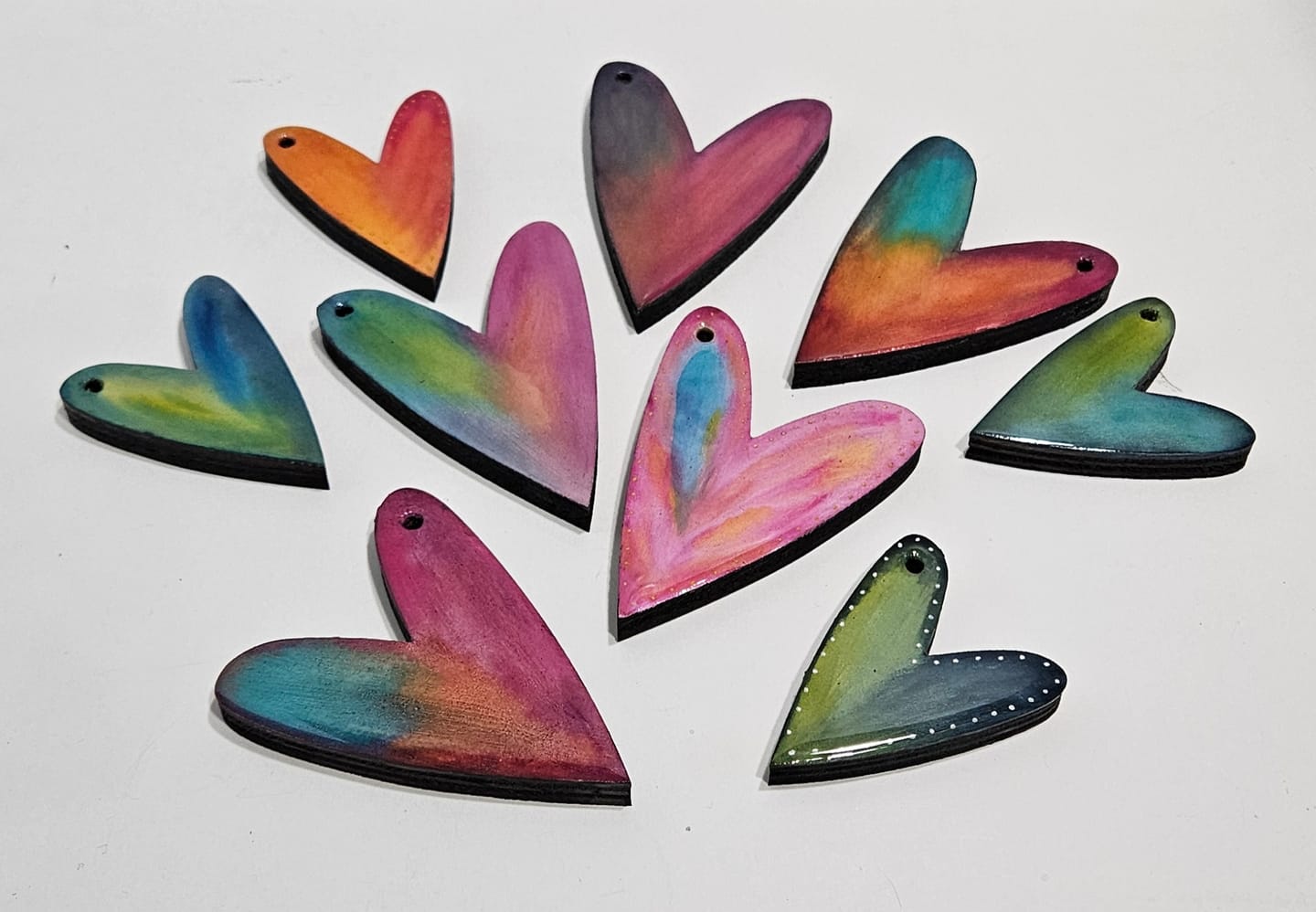 Unfinished Wood Primitive Heart Shape | Valentine's Day | Craft Cutout | Up to 46"