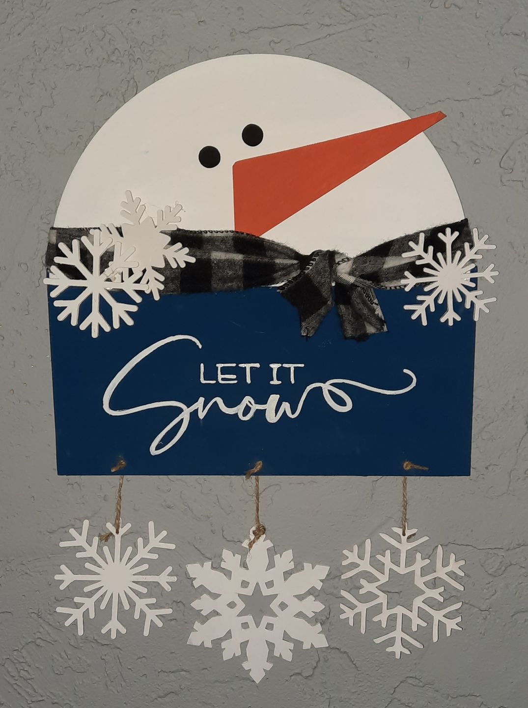 Unfinished Wood Snowflake Shape | Winter Decor | DIY Craft Cutout | up to 46" DIY