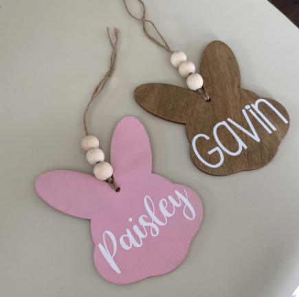 Unfinished Wood Easter Bunny Head Shape - Craft - up to 46" DIY