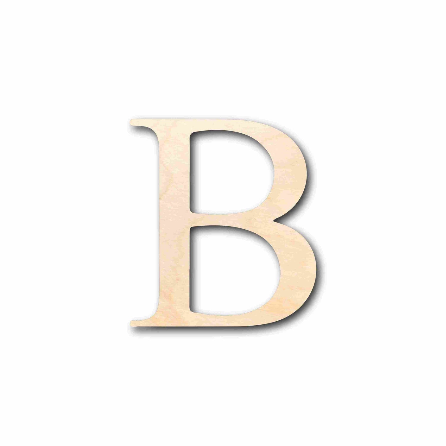 Unfinished Wood Beta Silhouette - Craft- up to 46" DIY