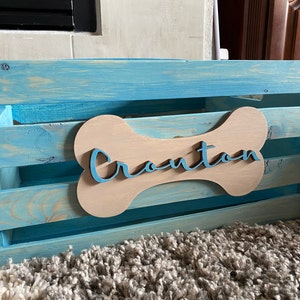 Unfinished Wood Dog Bone Shape - Animal - Pet - Craft - up to 46" DIY