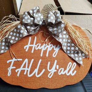 Unfinished Wood Pumpkin Shape - Fall - Halloween - Patch - Craft - up to 46" DIY