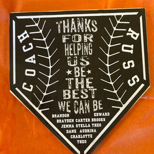 Unfinished Wood Home Plate Baseball Softball Diamond Base Silhouette - Craft- up to 46" DIY