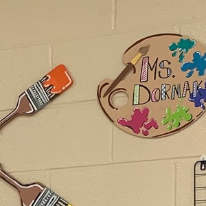 Unfinished Wood Artist Paint Palette Shape - Craft - up to 46" DIY