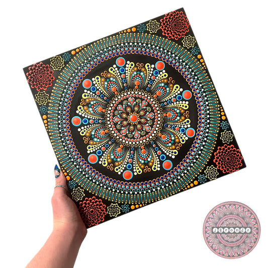 Square Mandala Painting