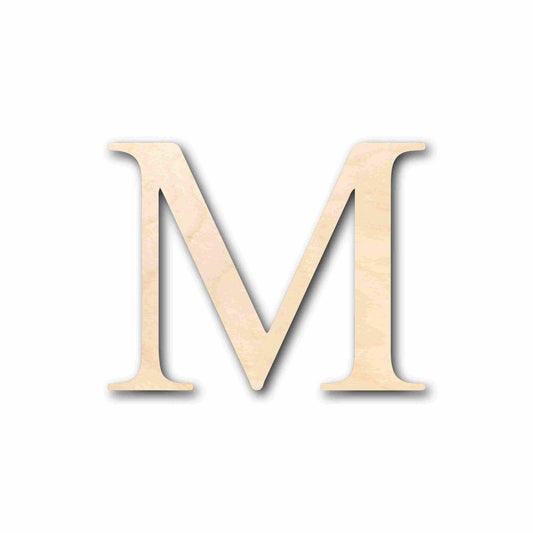 Unfinished Wood Mu Silhouette - Craft- up to 46" DIY