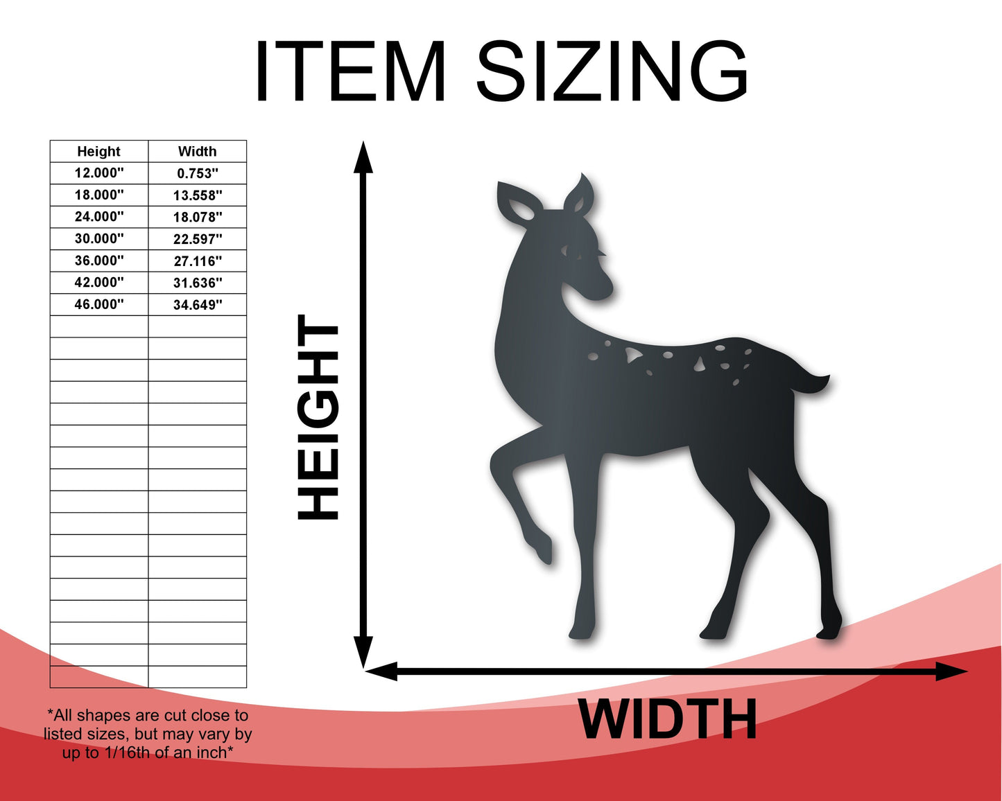 Metal Reindeer Family Wall Art | 3 Piece Set | Christmas Winter Holiday | Indoor Outdoor | Up to 36" | Over 20 Color Options