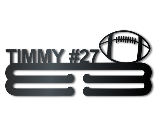 Custom Metal Sports Medal Wall Art - Custom Sports Sign - 14 Color Options