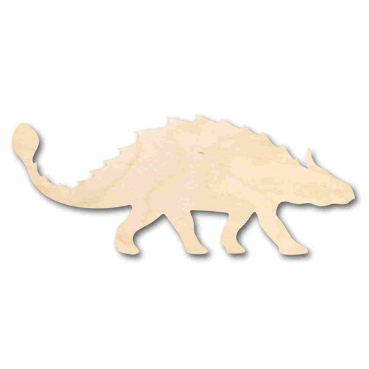 Unfinished Wood Ankylosaurus Shape - Dinosaur - Craft - up to 46" DIY