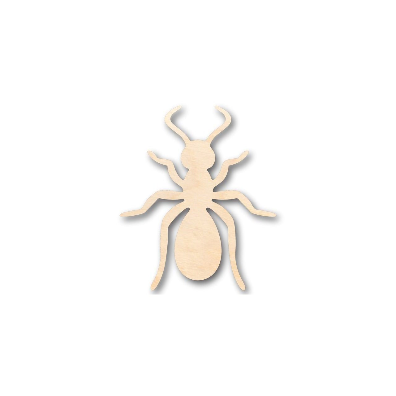 Unfinished Wood Ant Shape - Insect - Animal - Wildlife - Craft - up to 46" DIY