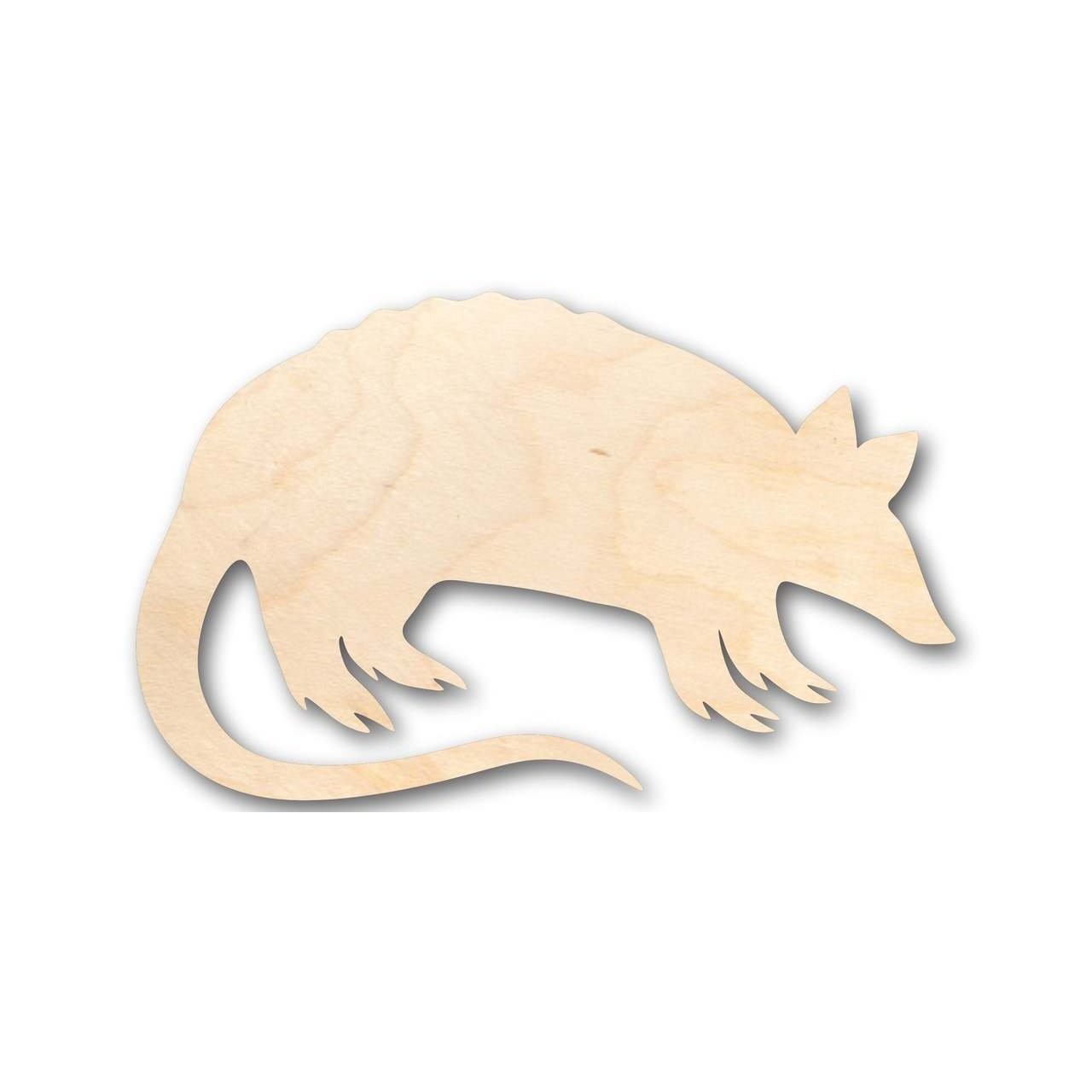 Unfinished Wood Armadillo Shape - Animal - Craft - up to 46" DIY