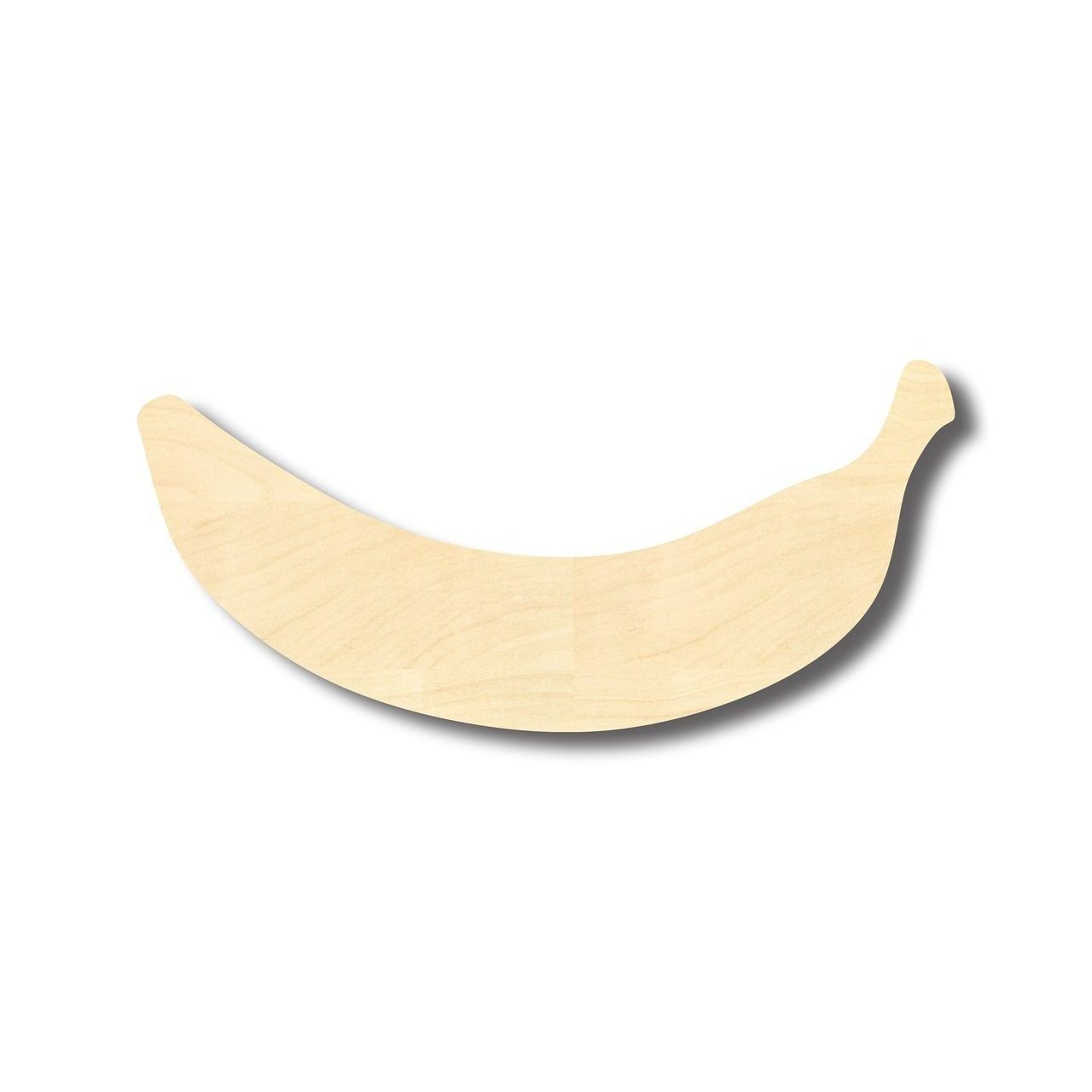 Unfinished Wood Banana Shape - Fruit - Craft- up to 46" DIY