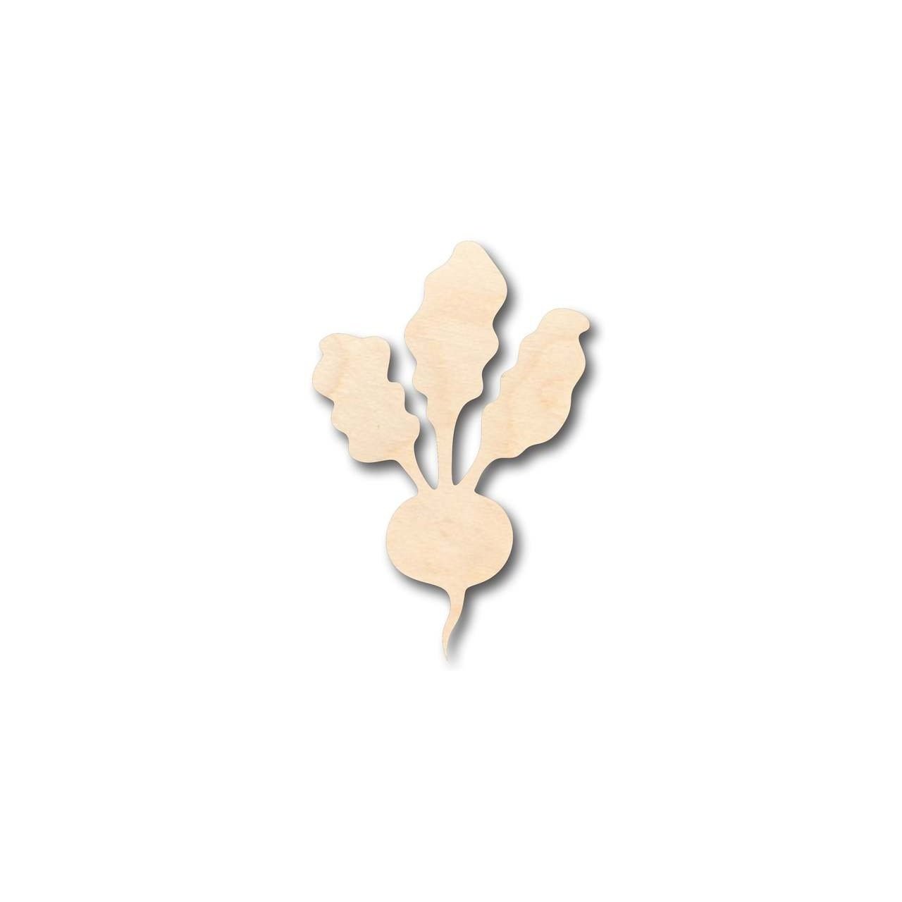 Unfinished Wood Beet Shape - Garden - Vegetable - Craft - up to 46" DIY