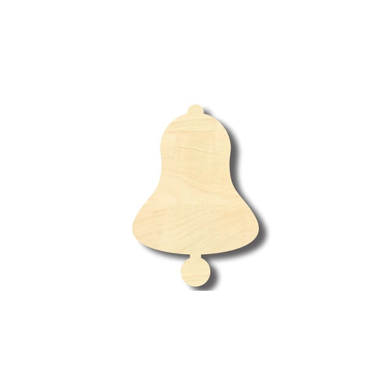Unfinished Wood Bell Shape - Craft - up to 46" DIY