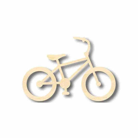 Unfinished Wood Bicycle Bike Shape - Craft - up to 46" DIY