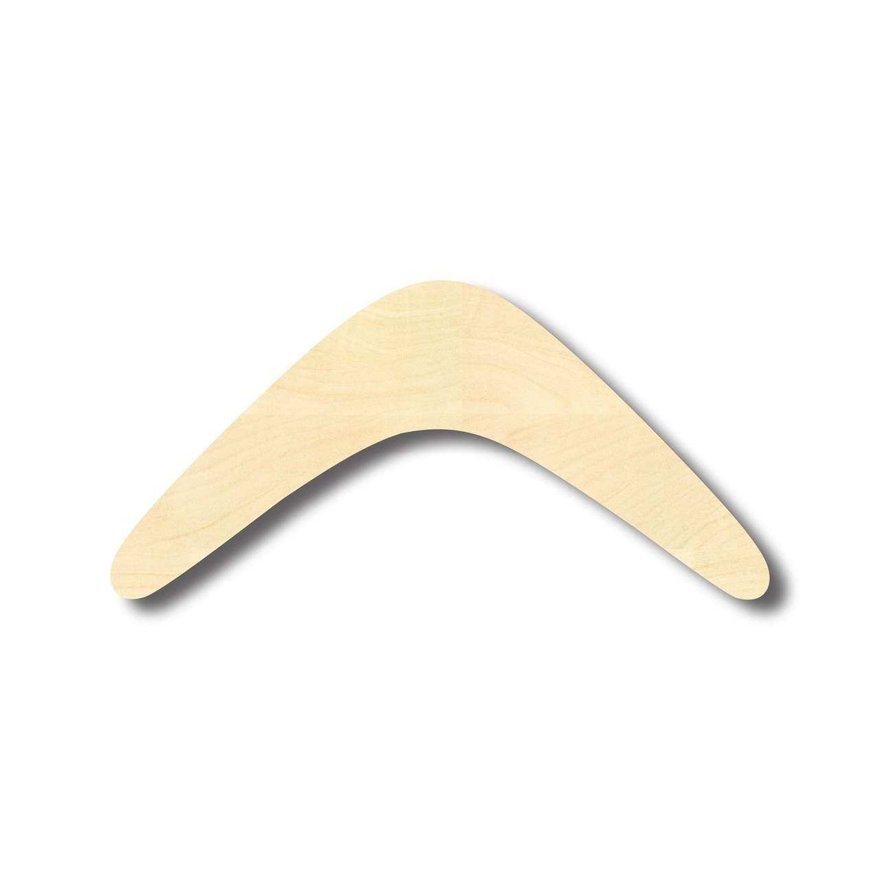 Unfinished Wood Boomerang Wood Shape - Craft - up to 46" DIY
