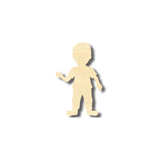 Unfinished Wood Boy Cut Out Shape - Room Decor - Craft- up to 46" DIY