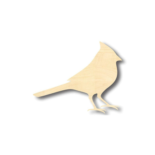 Unfinished Wood Cardinal Shape - Animal - Wildlife - Craft - up to 46" DIY