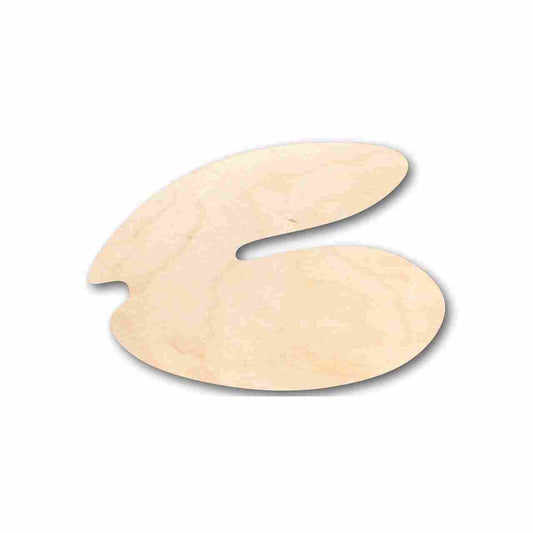 Unfinished Wood Clam Shape - Ocean - Nursery - Craft - up to 46" DIY