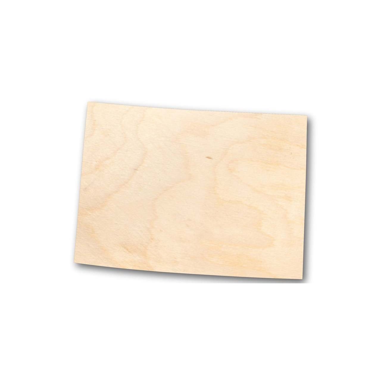 Unfinished Wood Colorado Shape - State - Craft - up to 46" DIY