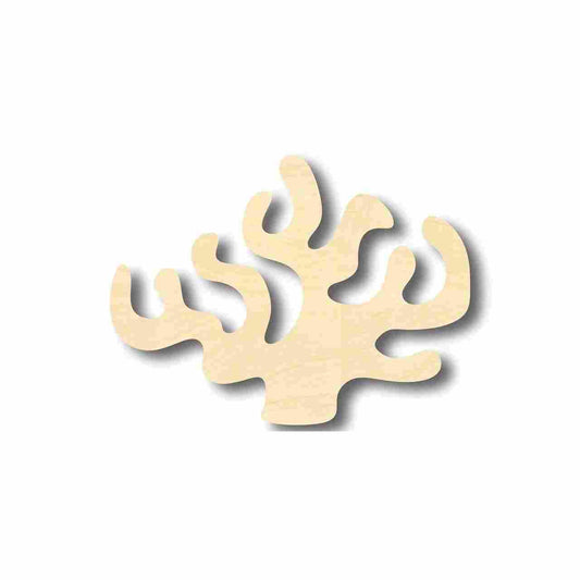Unfinished Wood Coral Shape - Ocean - Nursery - Craft - up to 46" DIY