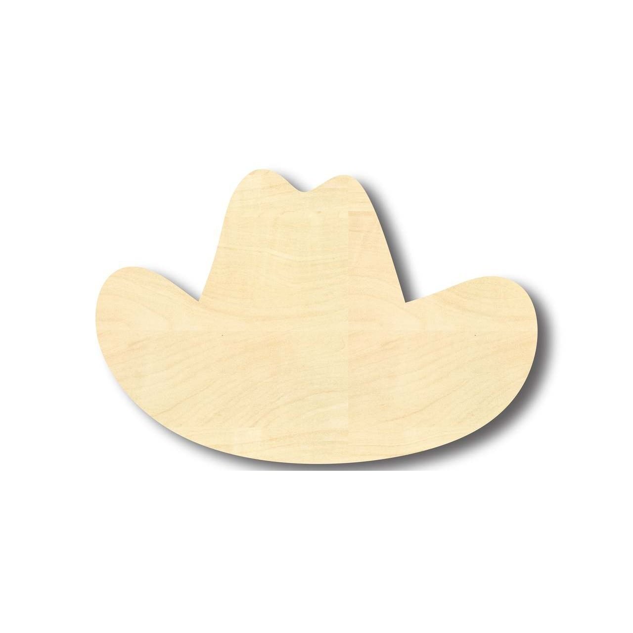 Unfinished Wood Cowboy Hat Shape - Western - Craft - up to 46" DIY