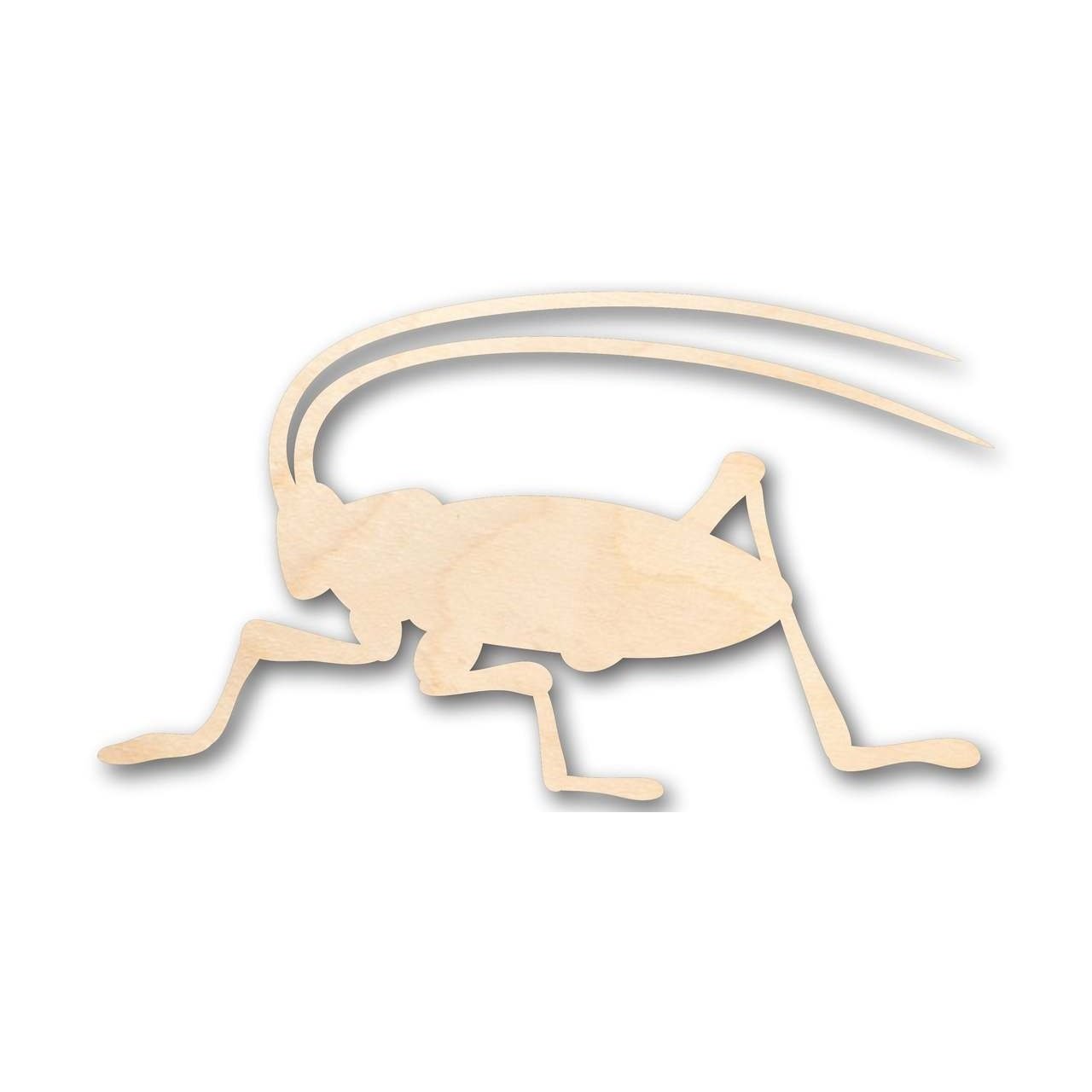 Unfinished Wood Cricket Shape - Insect - Wildlife - Craft - up to 46" DIY