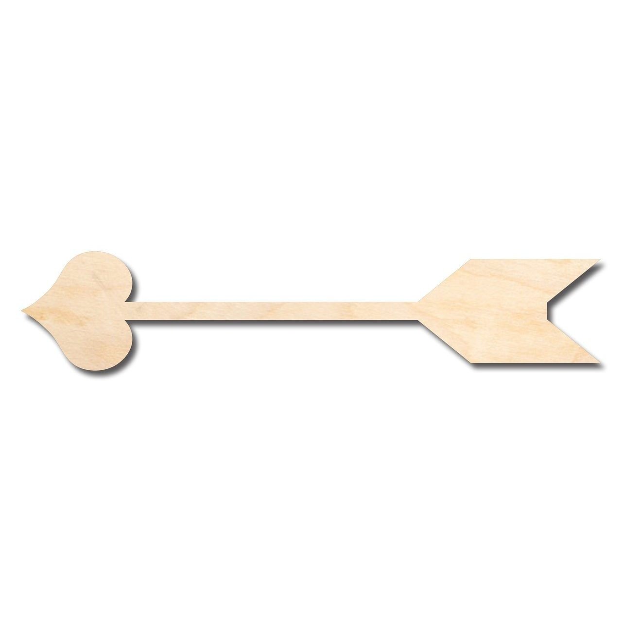 Unfinished Wood Cupid Arrow Shape - Valentine's - Love - Craft - up to 46" DIY