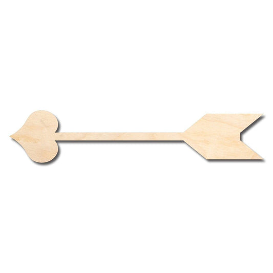 Unfinished Wood Cupid Arrow Shape - Valentine's - Love - Craft - up to 46" DIY
