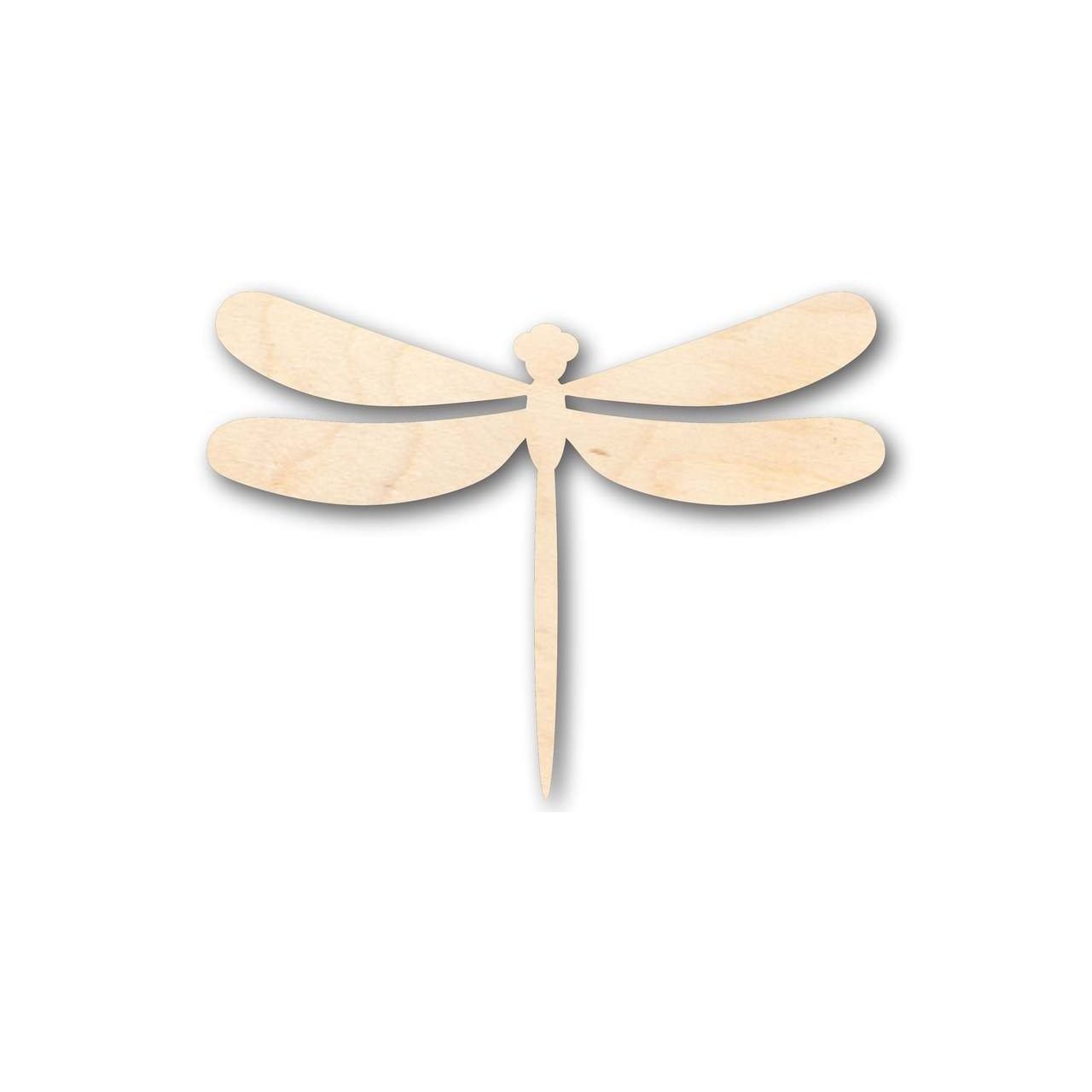 Unfinished Wood Dragonfly Shape - Insect - Wildlife - Craft - up to 46" DIY