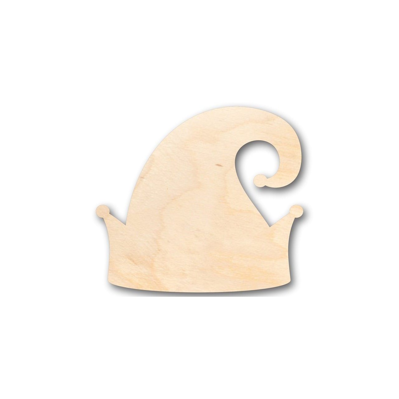 Unfinished Wood Elf Hat Shape - Christmas - Ornament - Craft - up to 46" DIY
