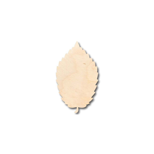 Unfinished Wood Elm Leaf Shape - Fall - Craft - up to 46" DIY