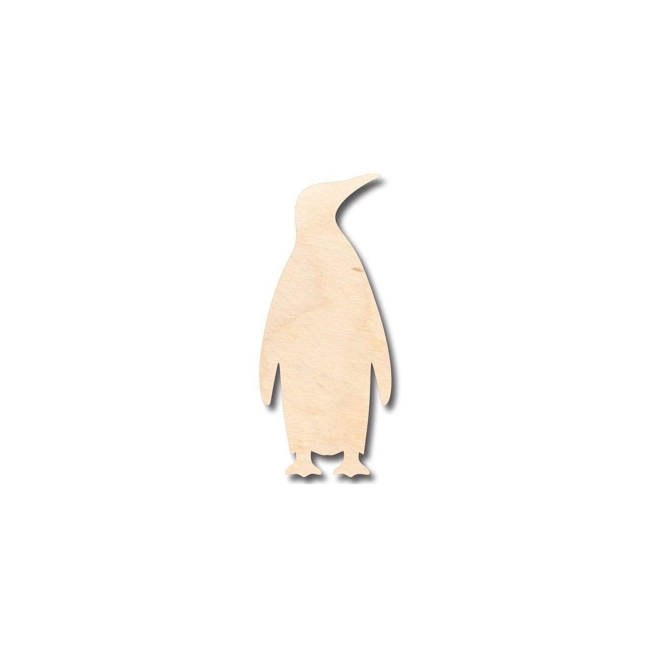 Unfinished Wood Emperor Penguin Shape - Animal - Wildlife - Craft - up to 46" DIY