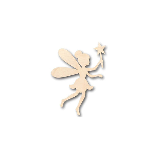 Unfinished Wood Fairy Shape - Mythical - Craft - up to 46" DIY