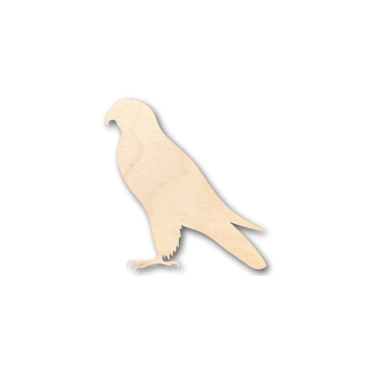 Unfinished Wood Falcon Shape - Animal - Bird - Wildlife - Craft - up to 46" DIY