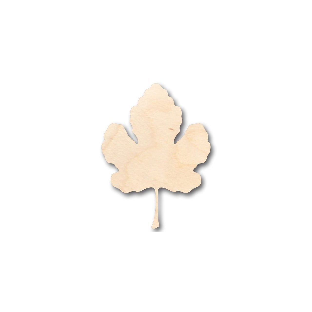 Unfinished Wood Fig Leaf Shape - Fall - Fruit - Craft - up to 46" DIY