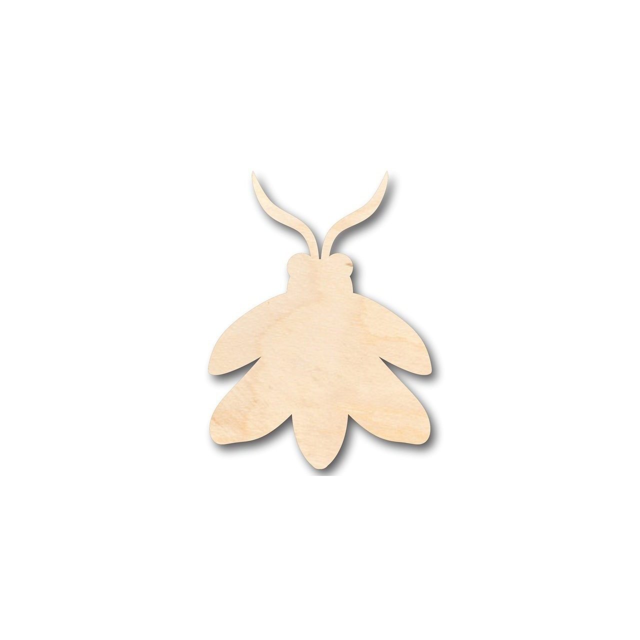 Unfinished Wood Firefly Shape -Insect - Animal - Wildlife - Craft - up to 46" DIY