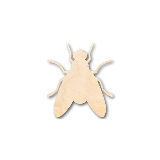 Unfinished Wood Fly Shape -Insect - Craft - up to 46" DIY