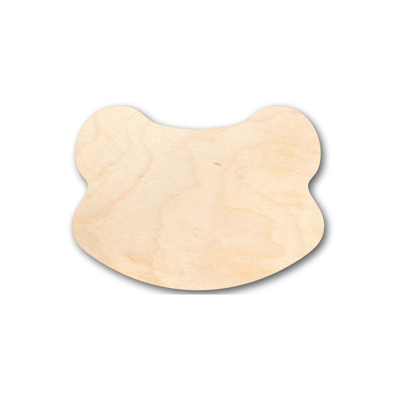 Unfinished Wood Frog Head Shape - Animal - Craft - up to 46" DIY