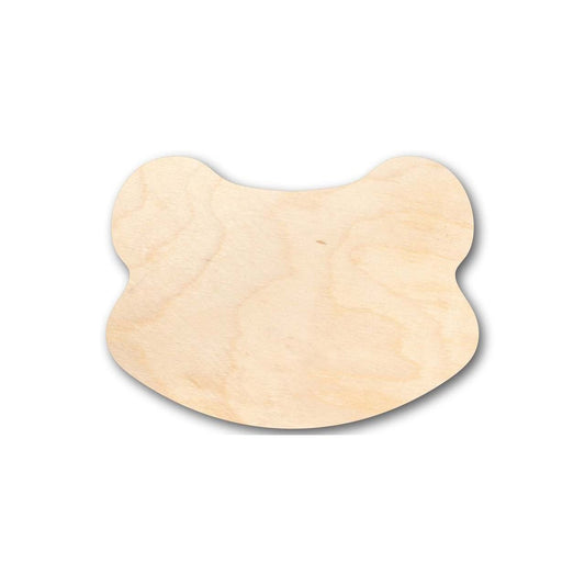 Unfinished Wood Frog Head Shape - Animal - Craft - up to 46" DIY