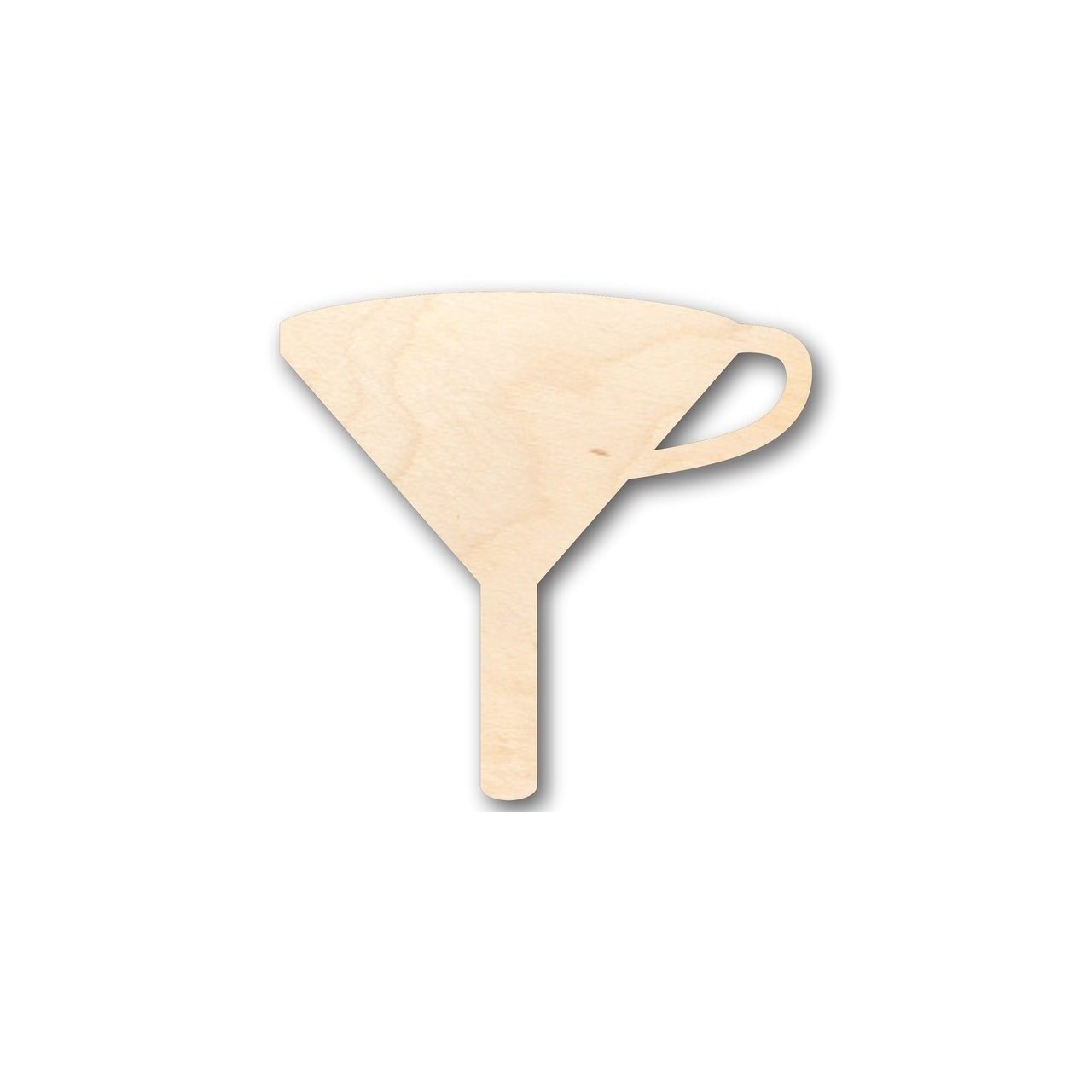 Unfinished Wood Funnel Shape - Craft - up to 46" DIY