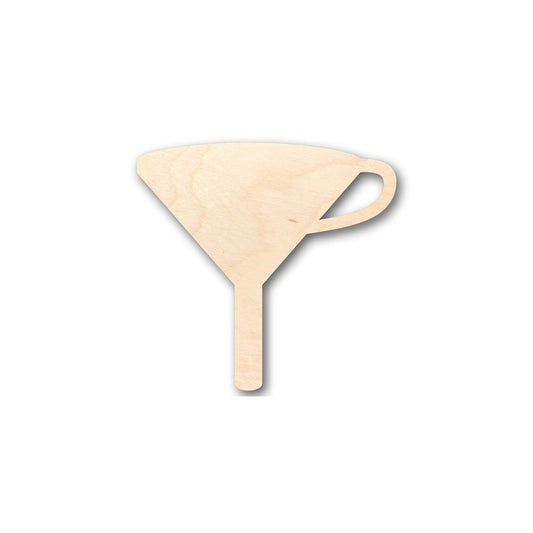 Unfinished Wood Funnel Shape - Craft - up to 46" DIY