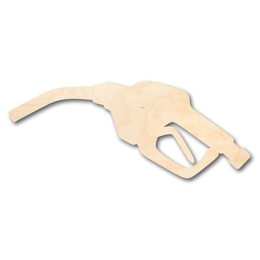 Unfinished Wood Gas Fuel Shape - Craft - up to 46" DIY