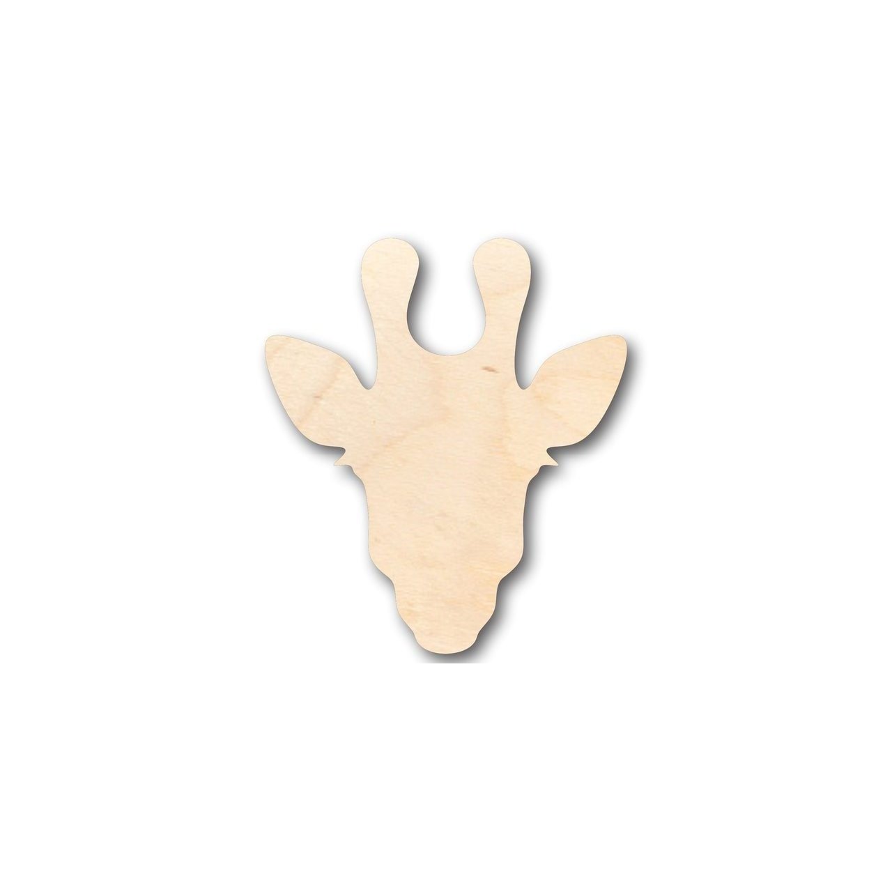 Unfinished Wood Giraffe Head Shape - Animal - Wildlife - Craft - up to 46" DIY