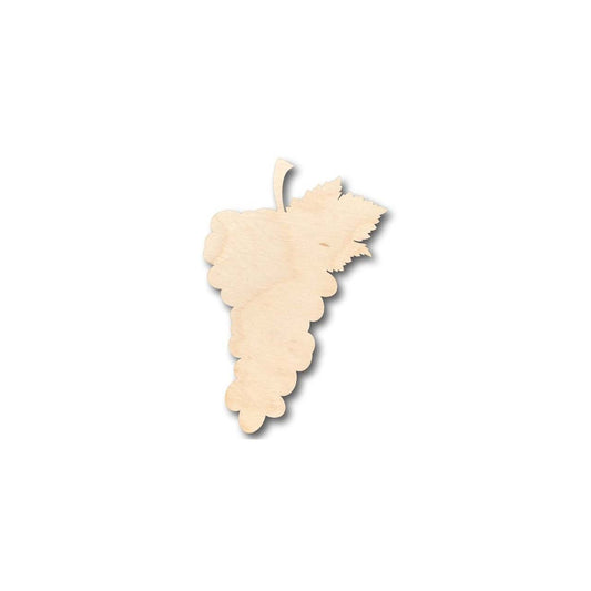 Unfinished Wood Grape Shape - Fruit - Food - Craft - up to 46" DIY