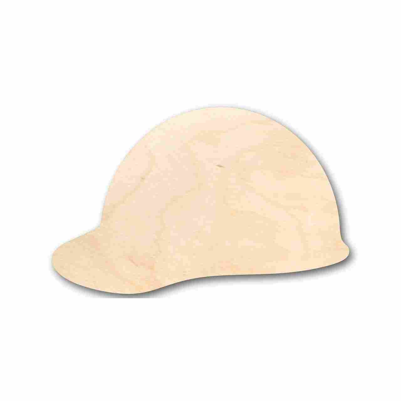 Unfinished Wood Hard Hat Shape - Construction - Tool - Craft - up to 46" DIY